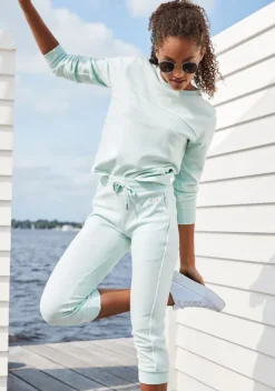 Lange Hosen|H.I.S Caprihose Hellmint