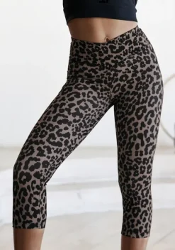 Lange Hosen|LASCANA ACTIVE Caprileggings Nougat