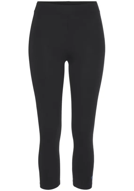 Homewear-Leggings|Lico Caprileggings Schwarz, Schwarz