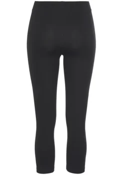 Homewear-Leggings|Lico Caprileggings Schwarz, Schwarz