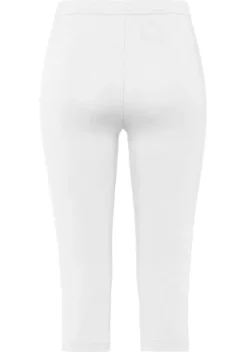 Homewear-Leggings|Vivance active Caprileggings Weis, Schwarz