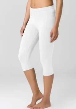 Homewear-Leggings|Vivance active Caprileggings Weis, Schwarz