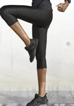 Lange Hosen|LASCANA ACTIVE Caprileggings Schwarz