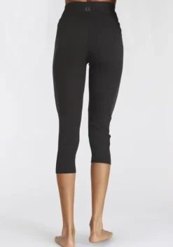 Lange Hosen|LASCANA ACTIVE Caprileggings Schwarz