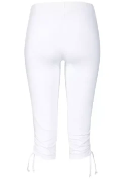 Homewear-Leggings|Beachtime Caprileggings Weis