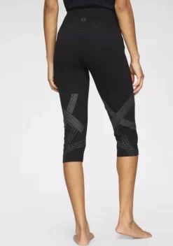 Lange Hosen|LASCANA ACTIVE Caprileggings Schwarz