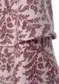 Blusen|LASCANA Carmenbluse Altrosa-Bedruckt