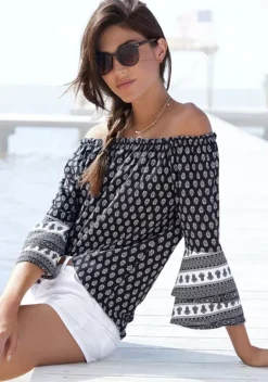 LASCANA Blusen<Carmenbluse