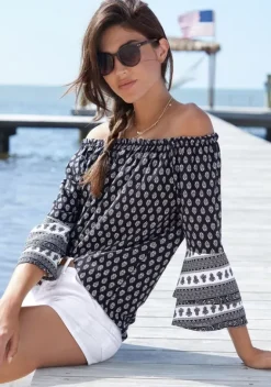 LASCANA Blusen<Carmenbluse