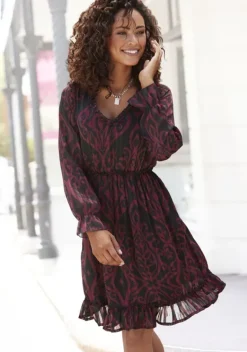 Buffalo Kurze Kleider<Chiffonkleid