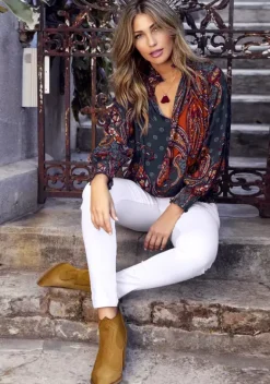 LASCANA Blusen<Druckbluse