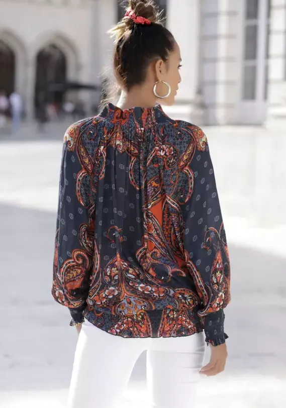 LASCANA Blusen<Druckbluse