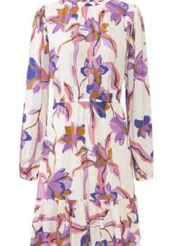 Kurze Kleider|LASCANA Druckkleid Weis Bedruckt