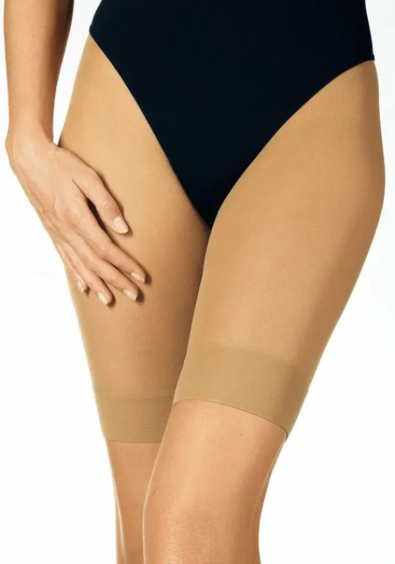Strumpfhosen|Vivance Feinstrumpf-Kurzhose Natur