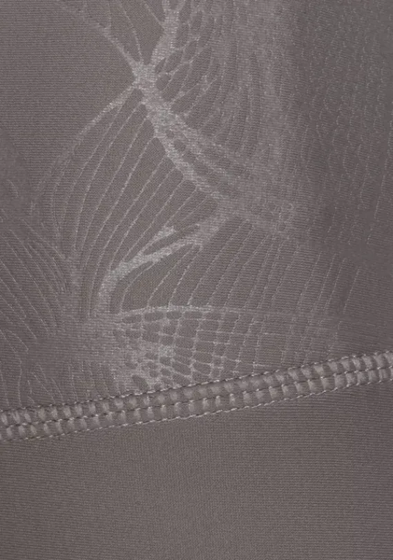 Shorts|LASCANA ACTIVE Funktionsshorts Braun-Gemustert