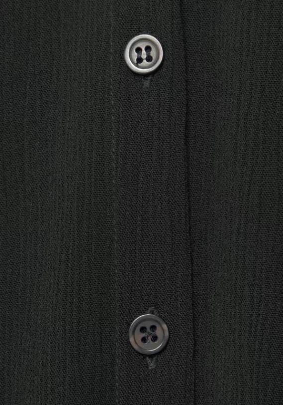 Strandmode|LASCANA Hemdblusenkleid Schwarz