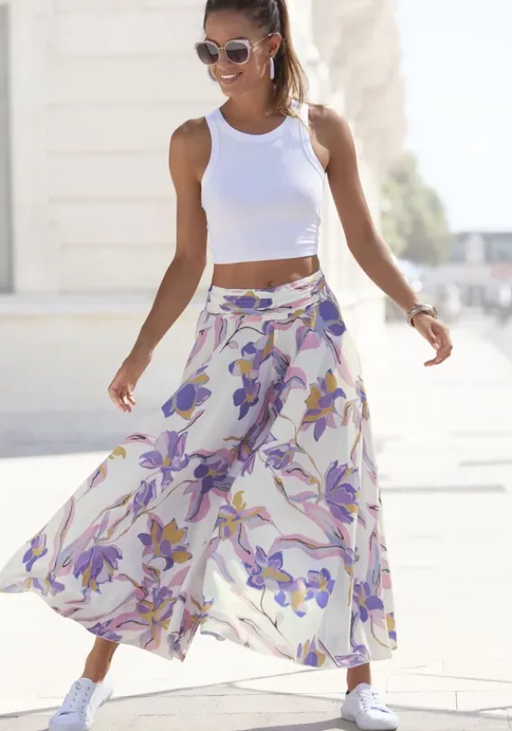 LASCANA Rocke<Hosenrock"Blume"