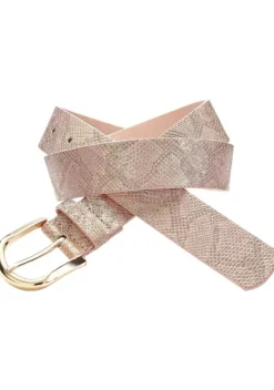 Gurtel|LASCANA Huftgurtel Rosegoldfarben