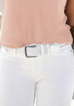 Gurtel|LASCANA Huftgurtel Weis