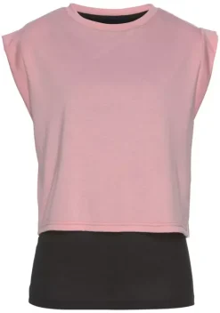 Damenshirts|LASCANA ACTIVE 2-In-1-Shirt