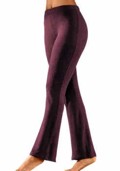 Nachhaltige Dessous & Wasche|Vivance active Jazzpants Beere, Schwarz