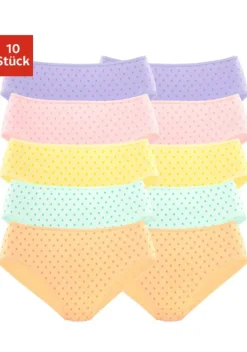 Slips|petite fleur Jazz-Pants Slips Lila, Rosa, Gelb, Grun, Orange