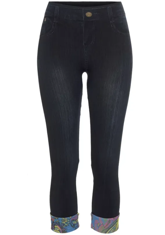 Homewear-Leggings|Buffalo Jeansleggings Dunkelblau