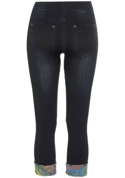 Homewear-Leggings|Buffalo Jeansleggings Dunkelblau