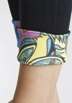 Homewear-Leggings|Buffalo Jeansleggings Dunkelblau