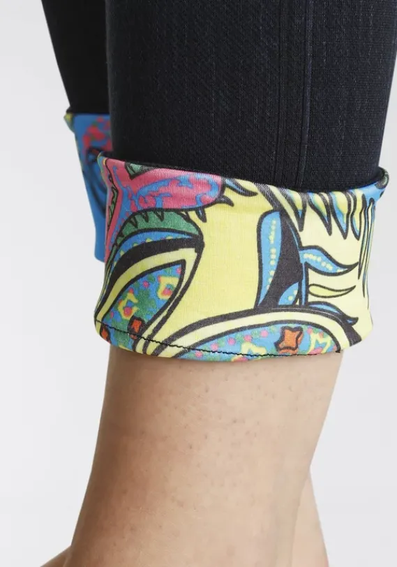 Homewear-Leggings|Buffalo Jeansleggings Dunkelblau