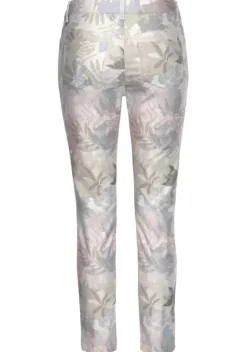 Lange Hosen|LASCANA 7/8-Jeggings Creme-Bedruckt