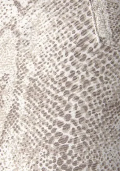 Lange Hosen|LASCANA 7/8-Jeggings Braun-Bedruckt