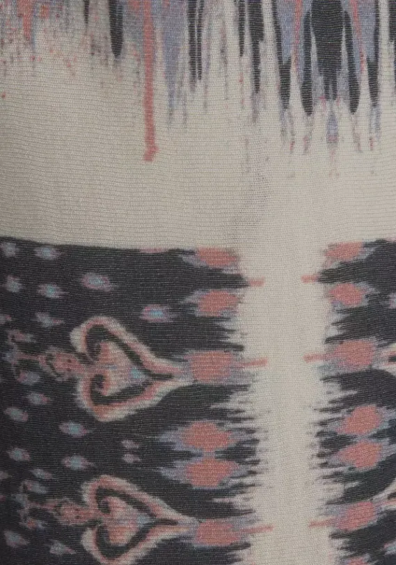 Lange Hosen|Buffalo Jerseyhose Schwarz-Bedruckt