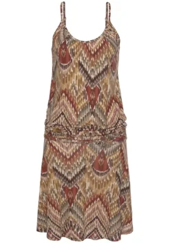 Kurze Kleider|LASCANA Jerseykleid Bedruckt