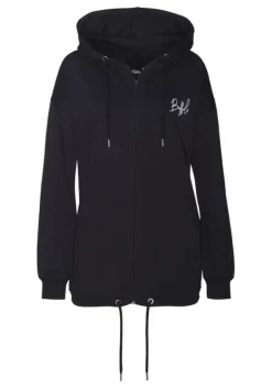 Jacken & Mantel|Buffalo Kapuzensweatjacke Schwarz