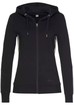 Jacken & Mantel|Bench. Kapuzensweatjacke Schwarz
