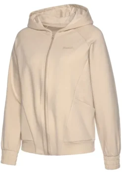 Jacken & Mantel|Bench. Kapuzensweatjacke Beige