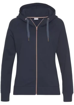 LASCANA Nachhaltige Homewear<Kapuzensweatjacke