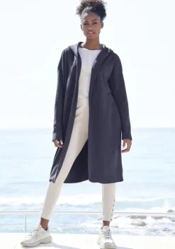 Jacken & Mantel|H.I.S Kapuzensweatjacke Dunkelblau