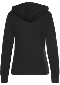 Jacken & Mantel|Bench. Kapuzensweatjacke"Mit Logostickerei" Schwarz