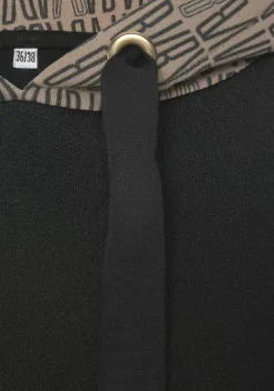 Damenshirts|Venice Beach Kapuzensweatshirt Toffee-Schwarz