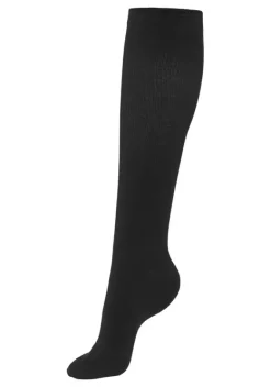 Socken|H.I.S Kompressionsstrumpfe Schwarz