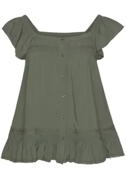 Blusen|LASCANA Kurzarmbluse Jade