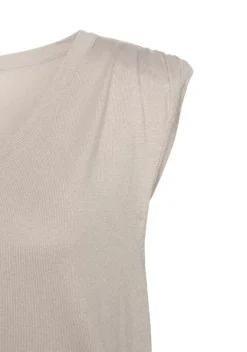 Pullover|LASCANA Kurzarmpullover Sand