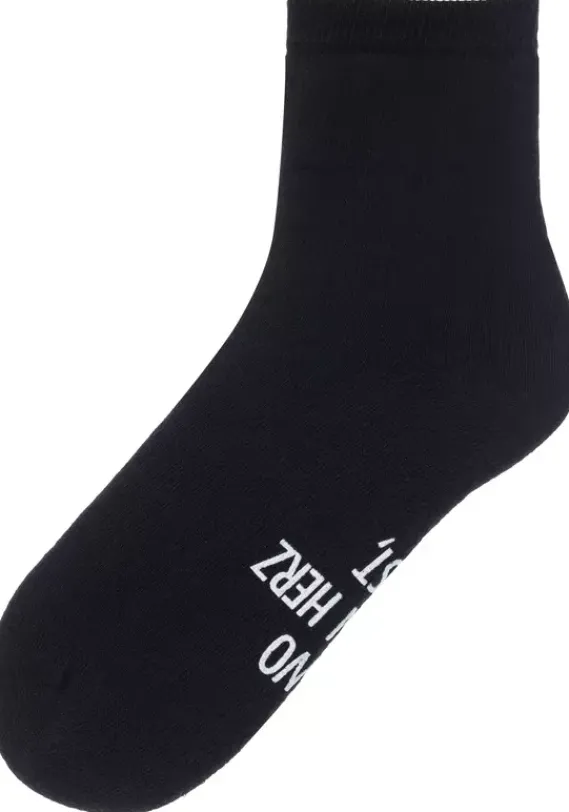 Socken|Arizona Kuschelsocken Schwarz