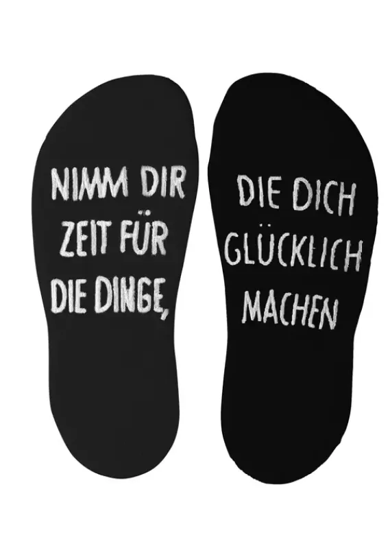 Socken|Arizona Kuschelsocken Schwarz