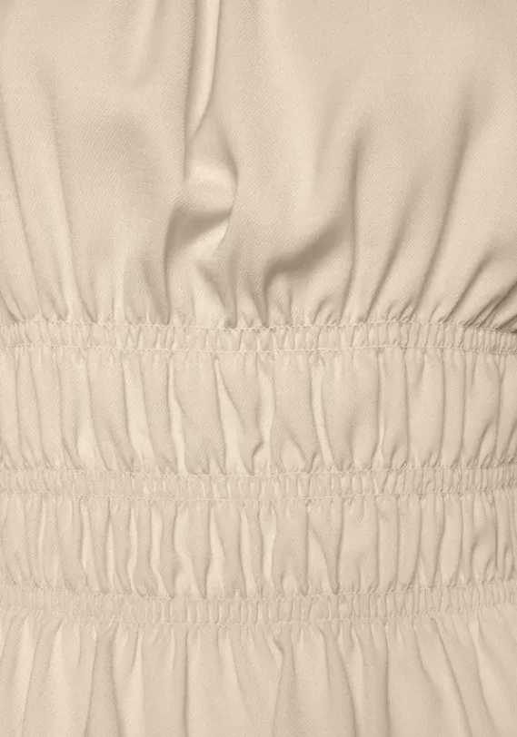 Blusen|LASCANA Langarmbluse Creme