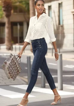 LASCANA Blusen<Langarmbluse