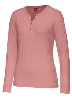 Damenshirts|s.Oliver Langarmshirt Pink
