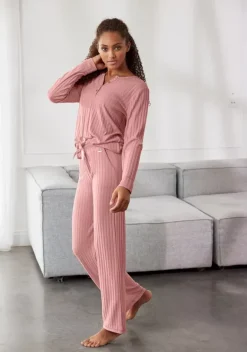 Damenshirts|s.Oliver Langarmshirt Pink